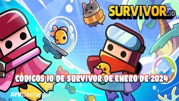 códigos IO de Survivor de enero de 2024