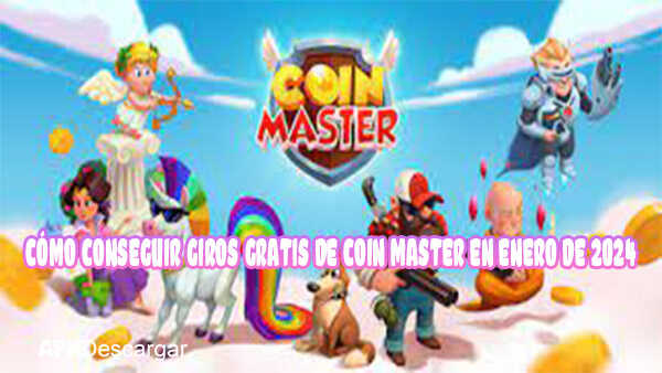 cómo conseguir giros gratis de coin master en enero de 2024