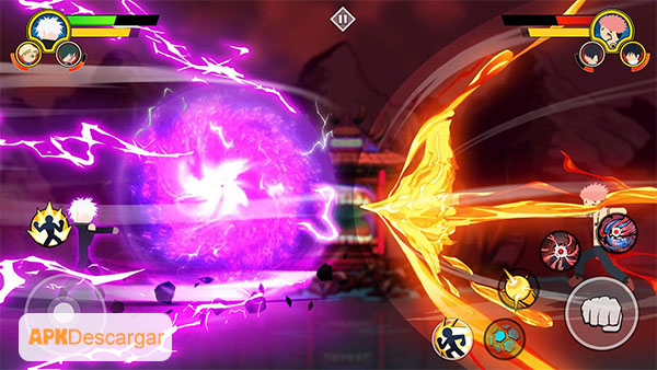 Stick Cursed Phantom Fight 1